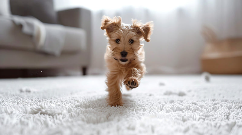 Overprikkelde puppy opvoeden