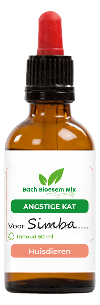 Bach Bloesem Mix Angstige Kat