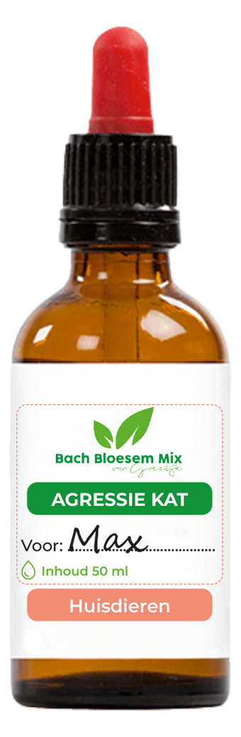 Bach Bloesem Mix Agressie Kat