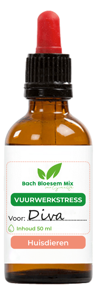 Bach Bloesem Mix Vuurwerkstress hond