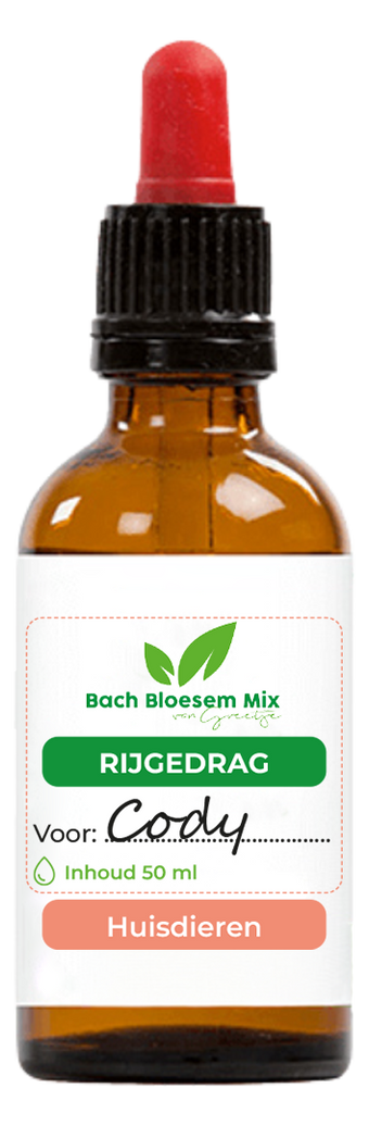 Bach Bloesem Mix Rijgedrag hond