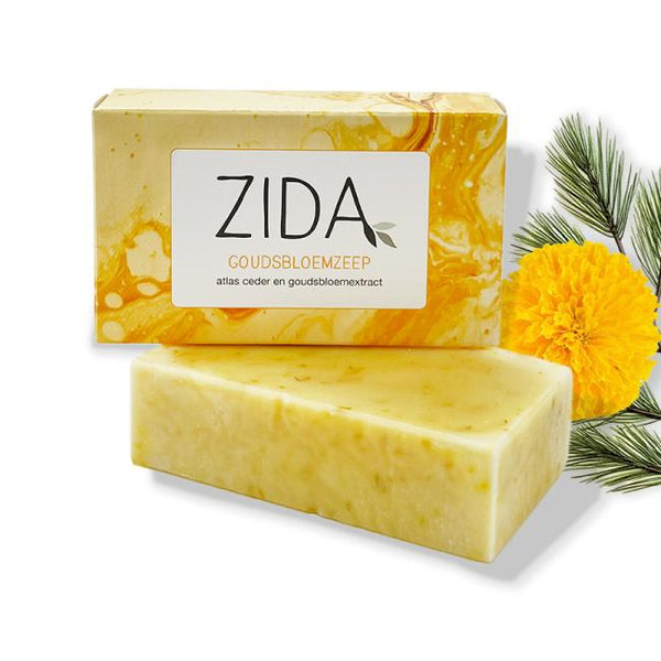 Goudsbloemzeep van Zida - 100 gram