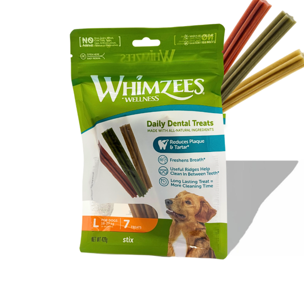 Whimzees kauwsticks L- 7st