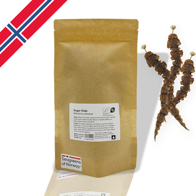Lofoten Seaweed Sugar kelp - 25 gram