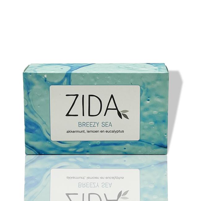 Breezy sea zeep van Zida - 100 gram