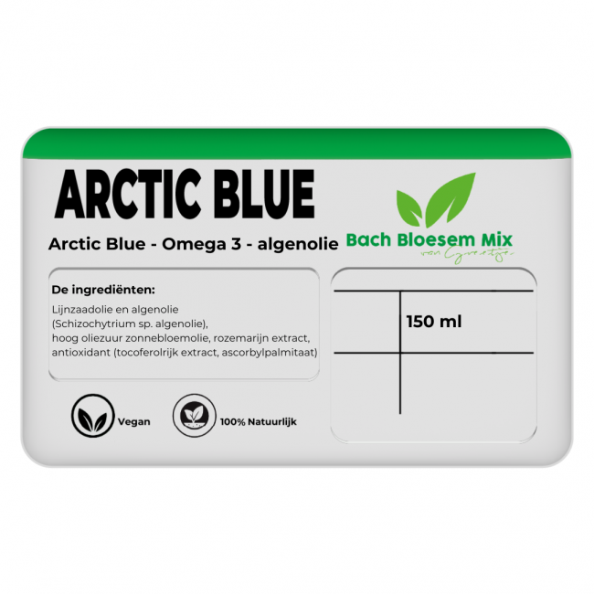 Arctic Blue Omega 3 algenolie - 150 ml