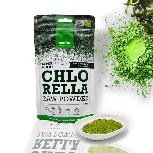 Purasana Chlorella Poeder – 200 gram